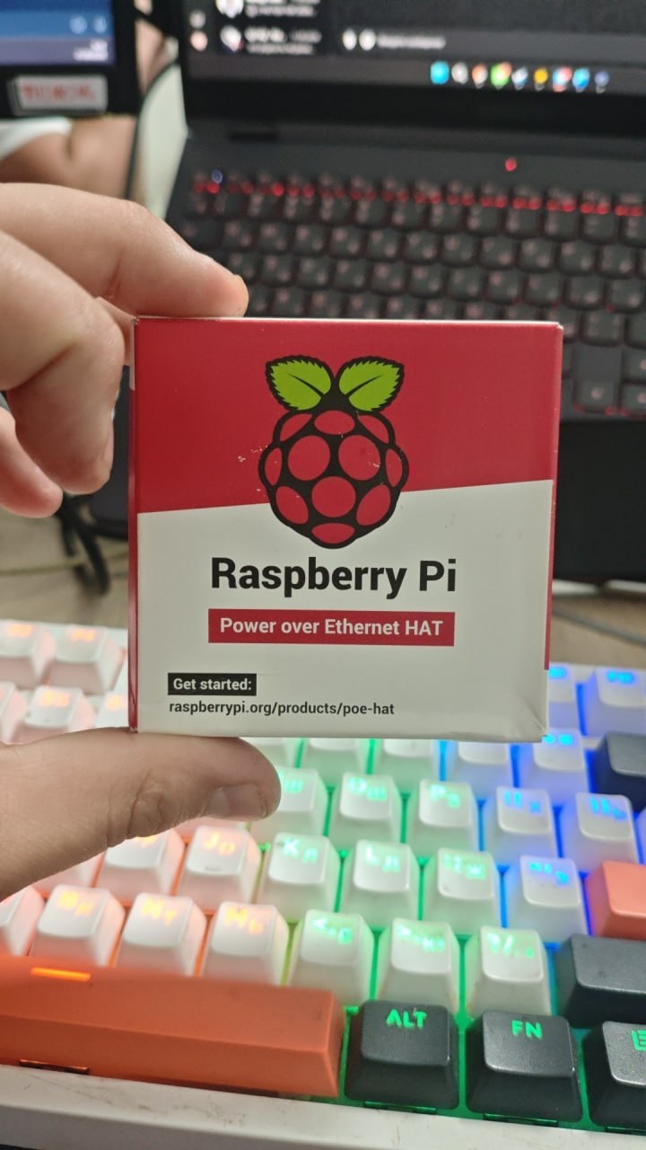 Raspberry Pi PoE HAT — оригинальный, новый — 2