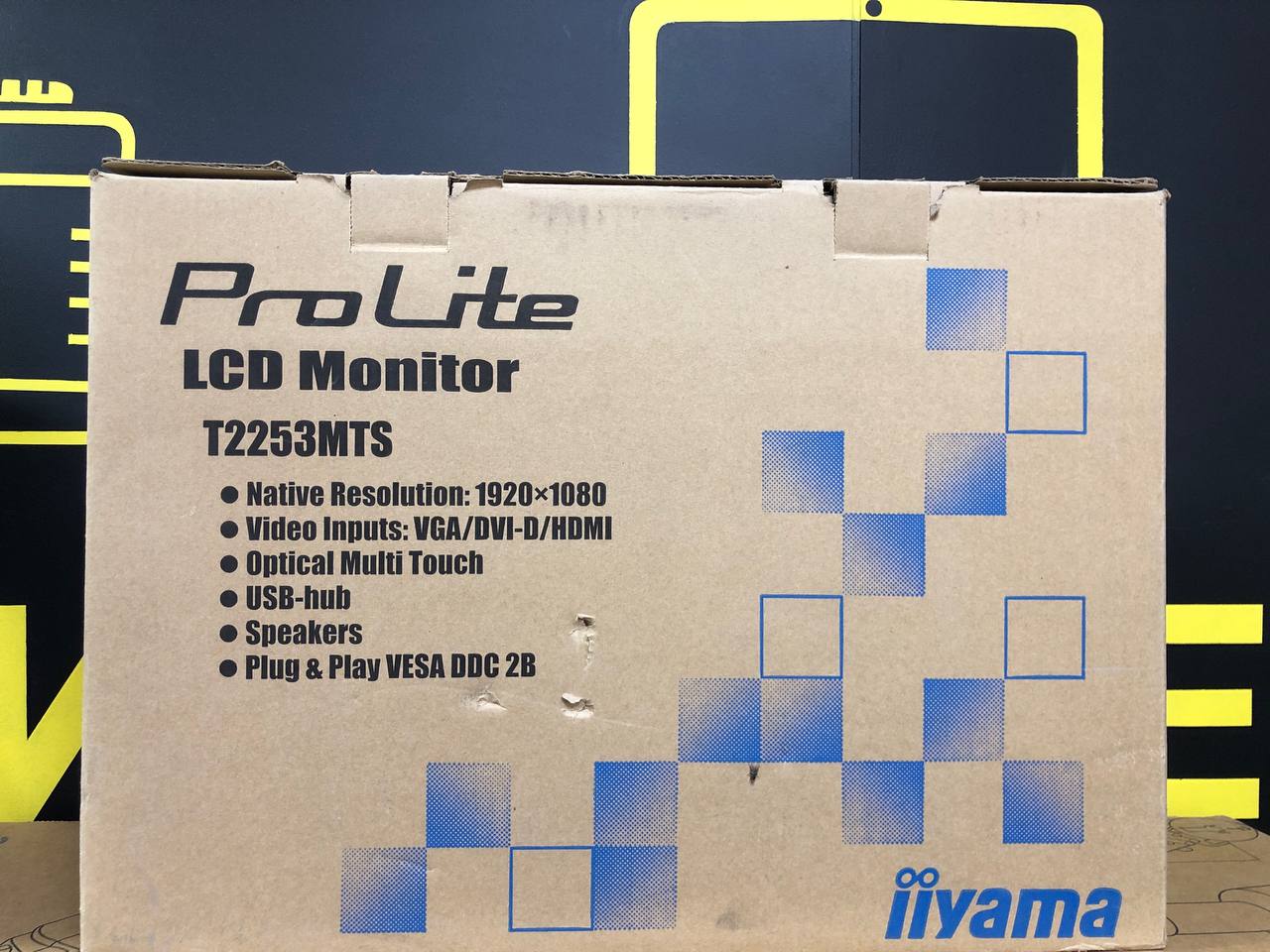 Монитор Iiyama ProLite T2253MTS новый полный комплект