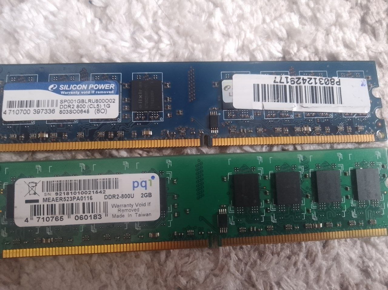 DDR2 1 ГБ и 2 ГБ для компьютеров, обмен