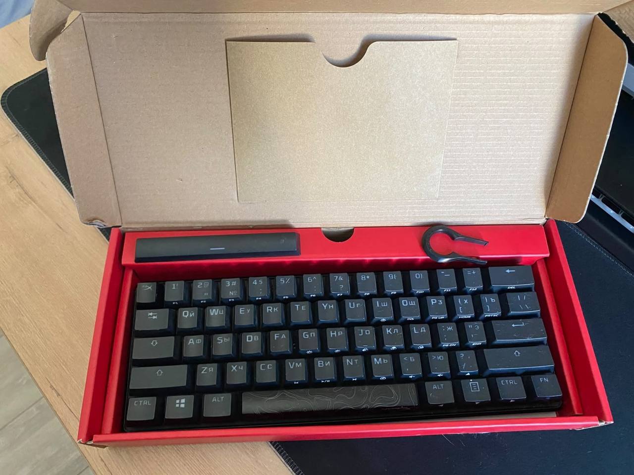Клавиатура HyperX Alloy Origins 60 за 15к — 2
