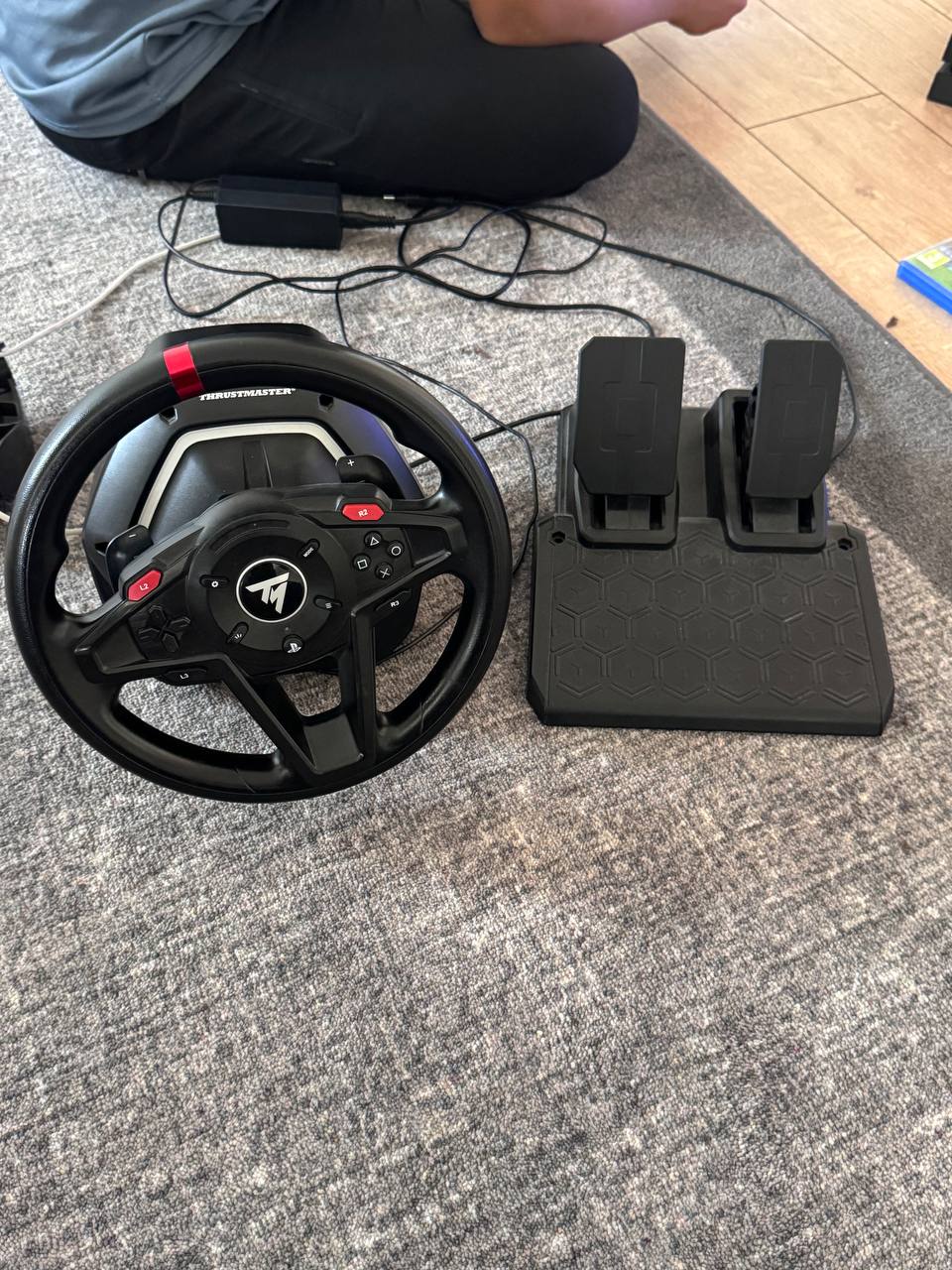 PS4 500GB + 2 игры + руль Thrustmaster T128 (в хорошем состоянии) - 150к тенге (Астана) — 3