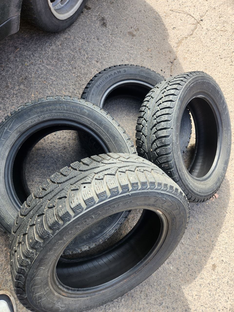 Шины Nordman 5 185/65 R15 92T XL зимние с шипами — 3