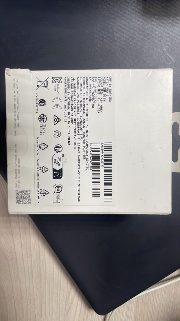 Часы Cmf watch pro 2 в идеальном состоянии — 2