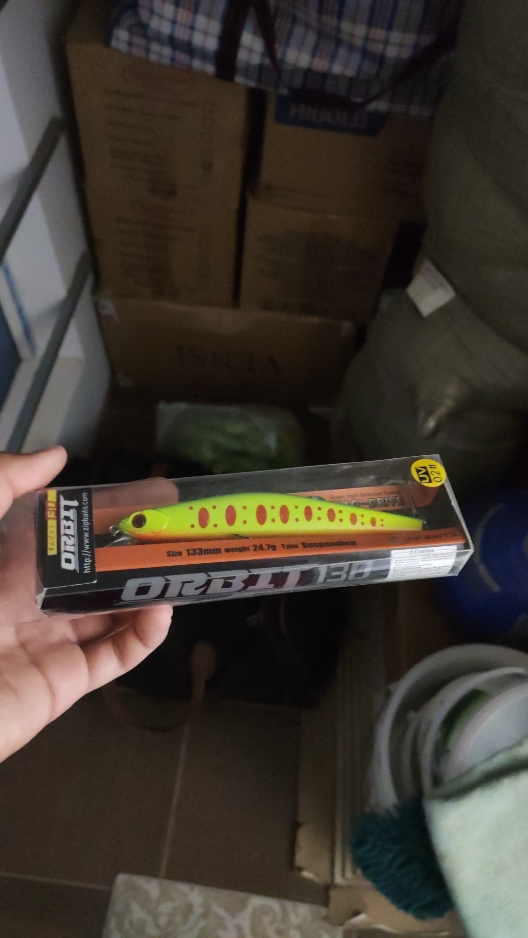 Воблеры WPE Jackall Trigon T60, Condor Super Duck и Orbit 138 — 2