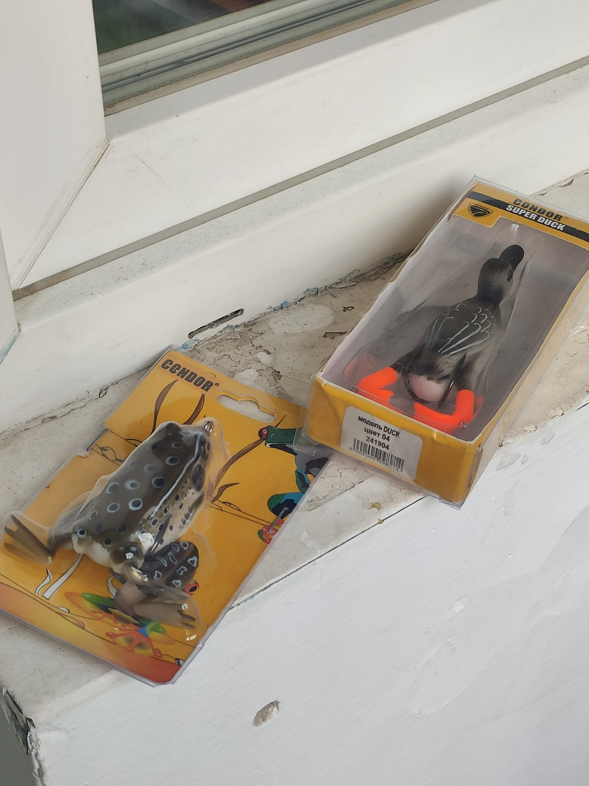 Воблеры WPE Jackall Trigon T60, Condor Super Duck и Orbit 138 — 5
