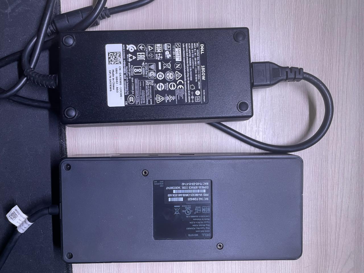 #продам #алматы
Профессиональная док-станция Dell WD19TB Thunderbolt

Питается от оригинального адаптера на 180W. Подклю