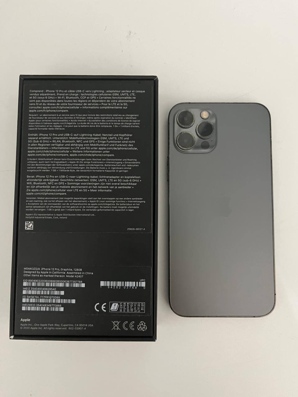 iPhone 12 Pro Graphite 128GB — 2