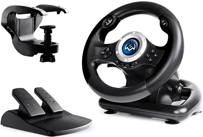 Игровой руль SVEN GC-W500, в идеальном состоянии, в комплекте