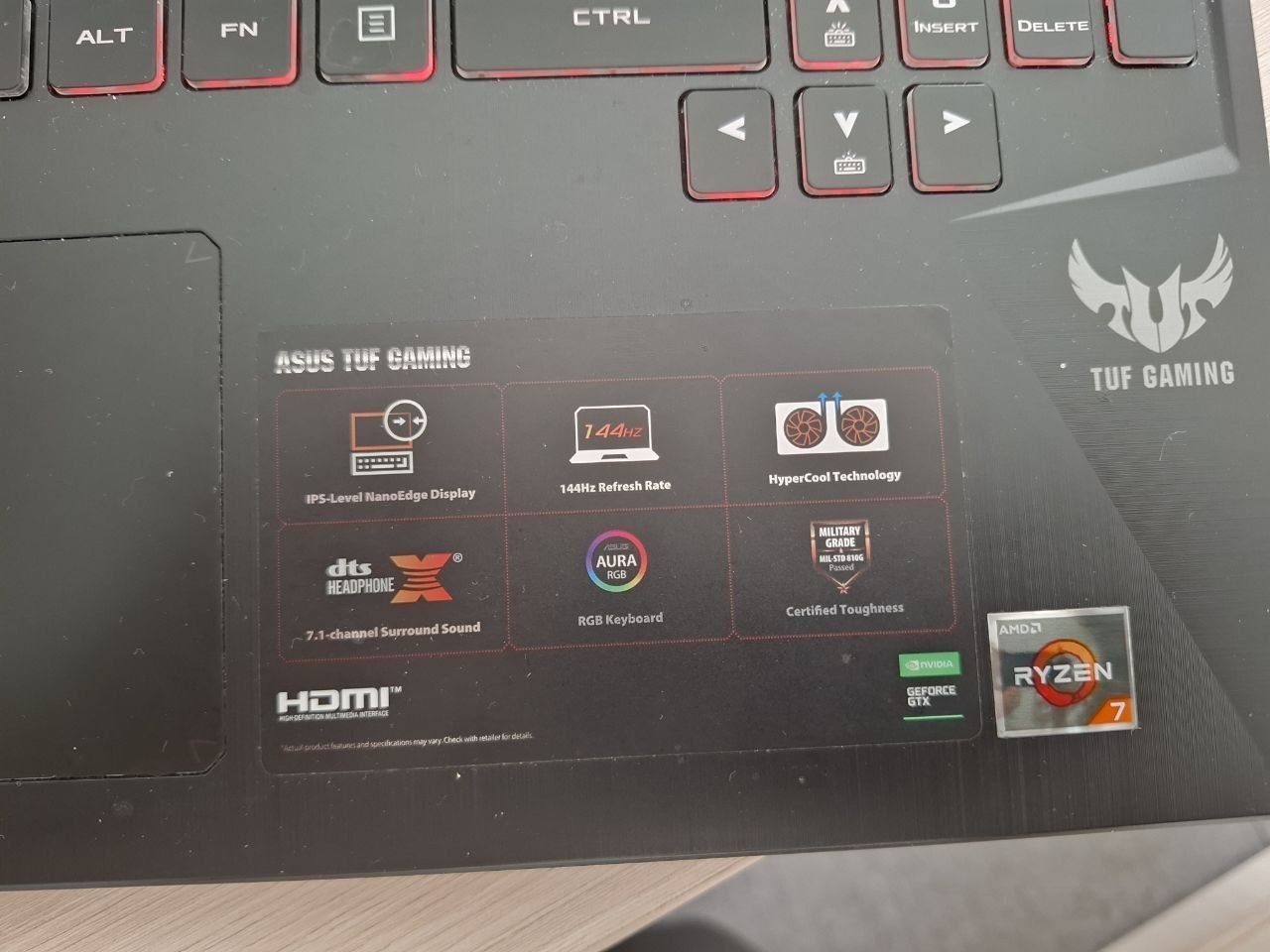 ASUS TUF Gaming FX505D — 4