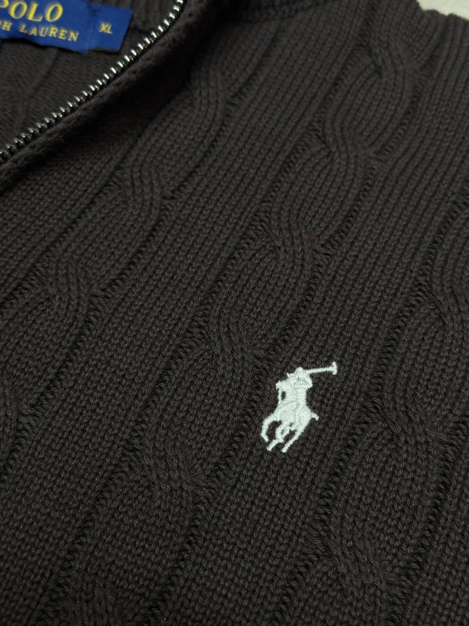 Полузамок Polo Ralph Lauren кофейный, XL
