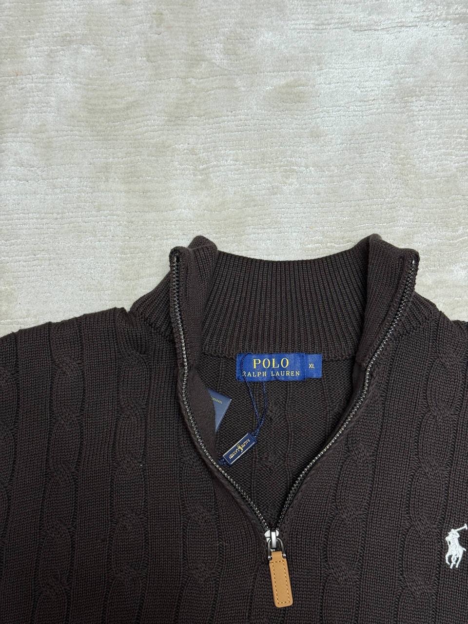 Полузамок Polo Ralph Lauren кофейный, XL — 2