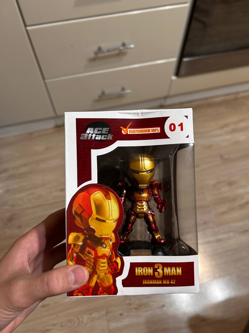 Фигурка Железного человека Iron Man MK42 Ace Attack
