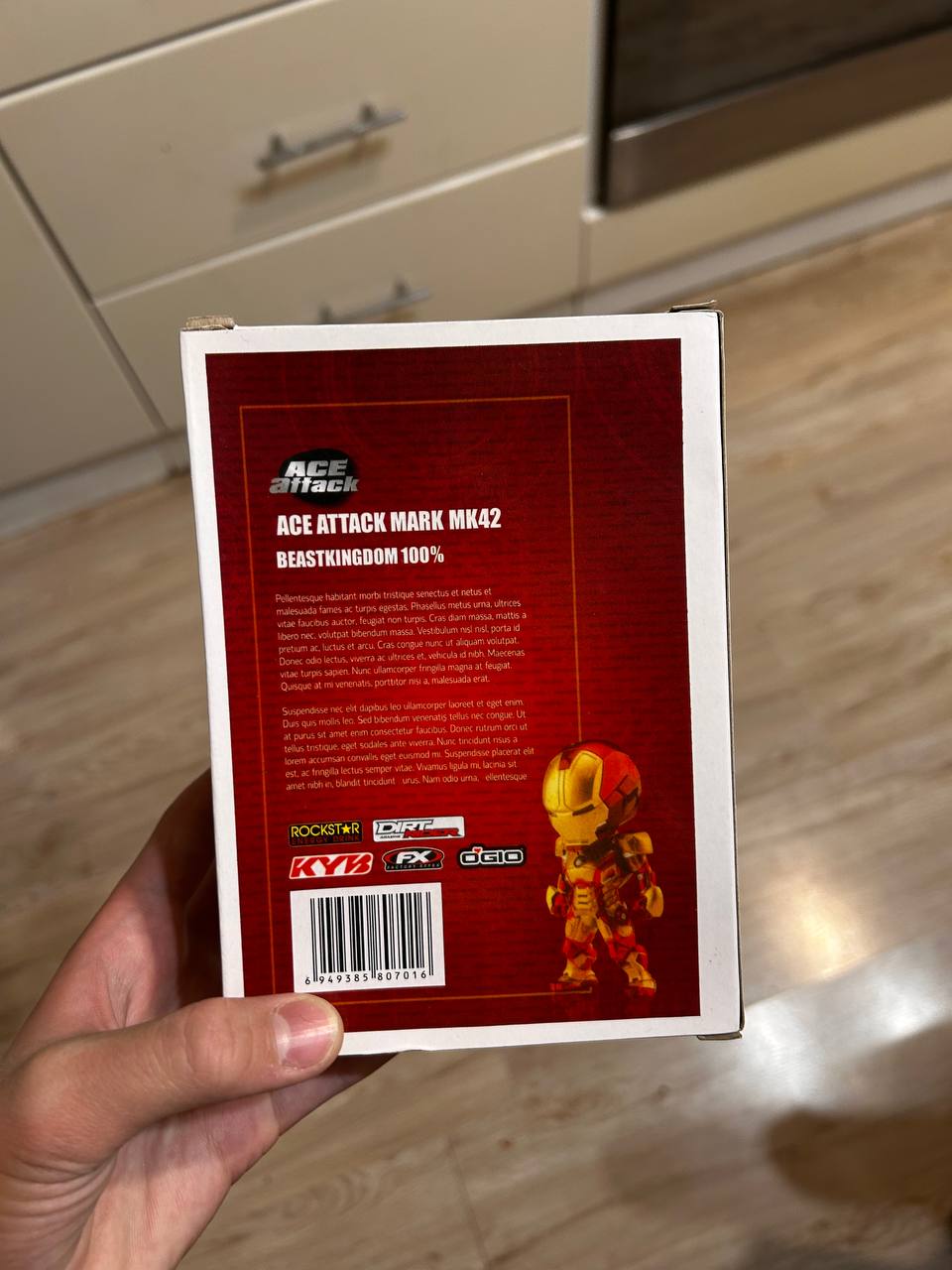 Фигурка Железного человека Iron Man MK42 Ace Attack — 2