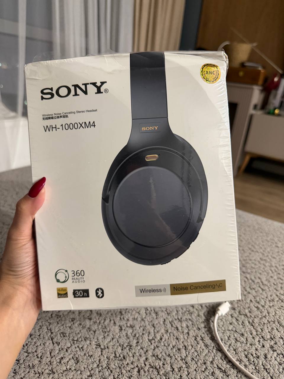 Продам новые, не распакованные наушники Sony WH-1000XM4