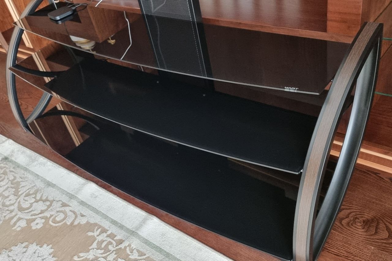 ТВ LG OLED smart 55" изогнутый + тумба + очки — 3