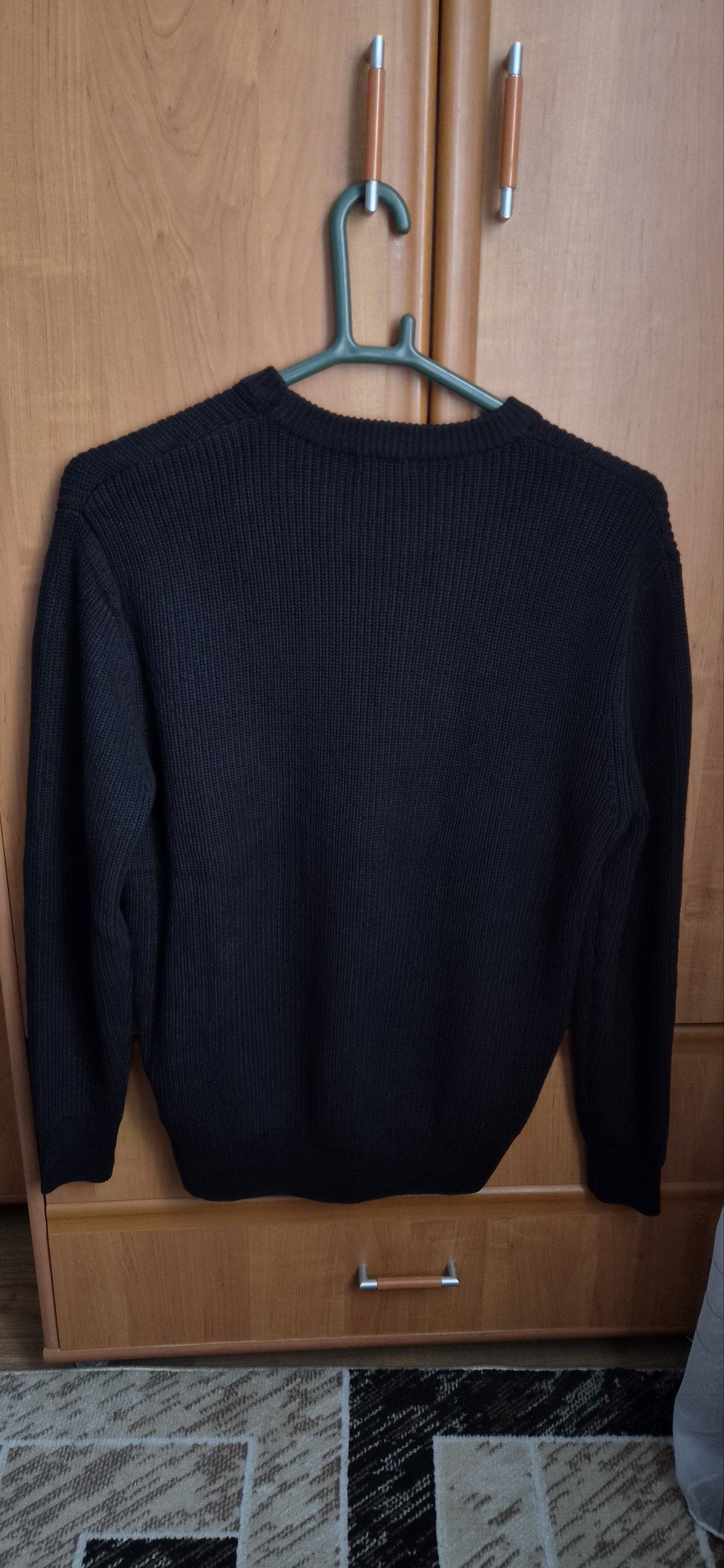 Чёрный свитер exodar B2626, размер XXL — 4