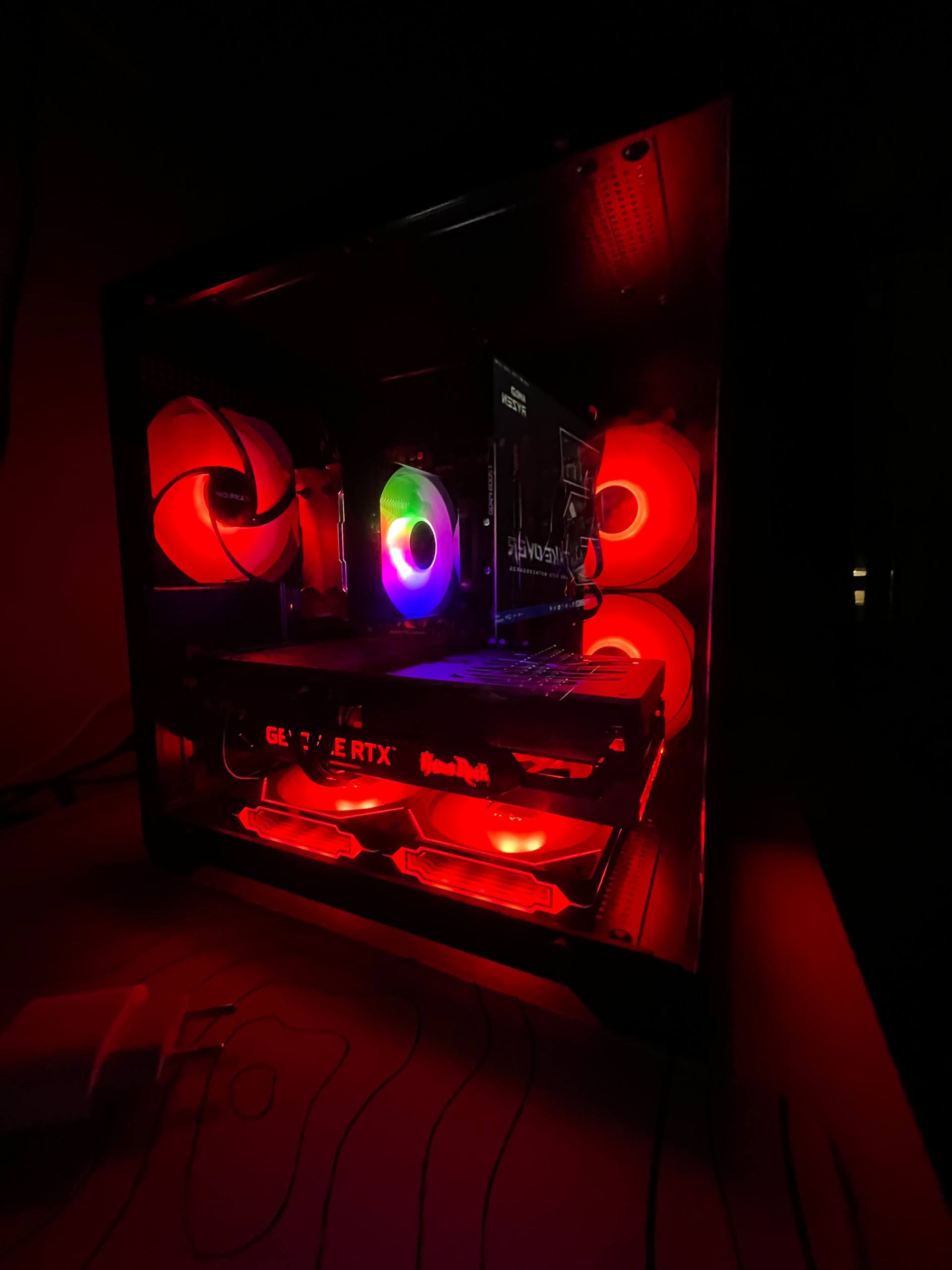 Собранный ПК с Ryzen 5 3600X и RTX 3070 GameRock