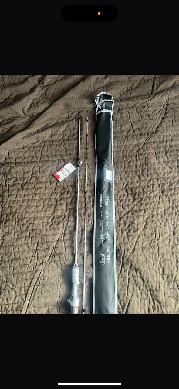 Спиннинг Kaida Silver Perci ULF C602ULF тест 1-8 длина 180