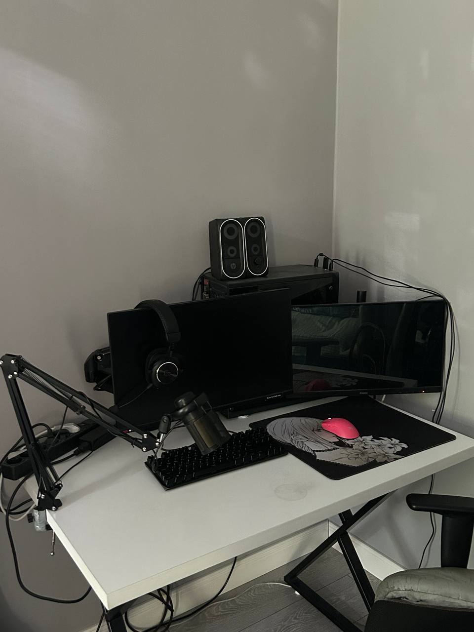 280к
Цена за комп и сет вместе

Монитор ardor 180hz на кранштейне
Наушники Logitech g pro x2 (без проводные)
Клавиатура — 2