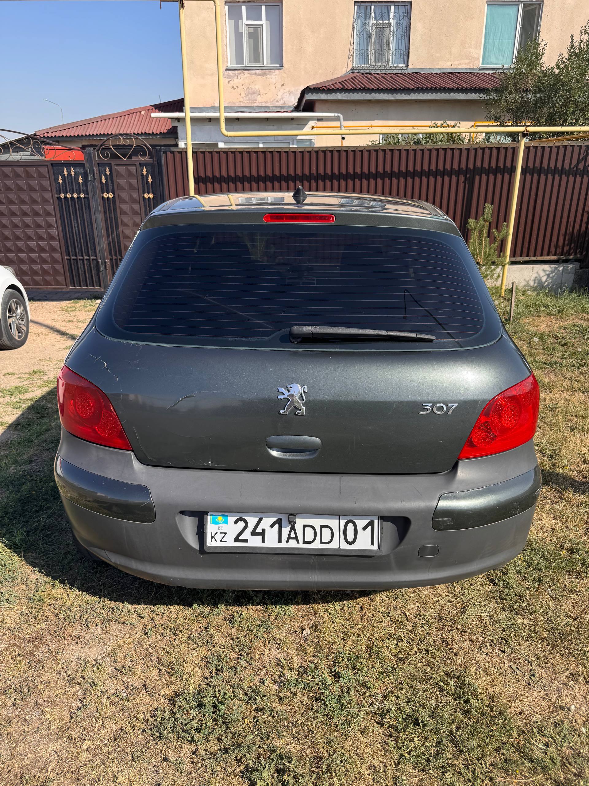 Peugeot 307 серый — 2