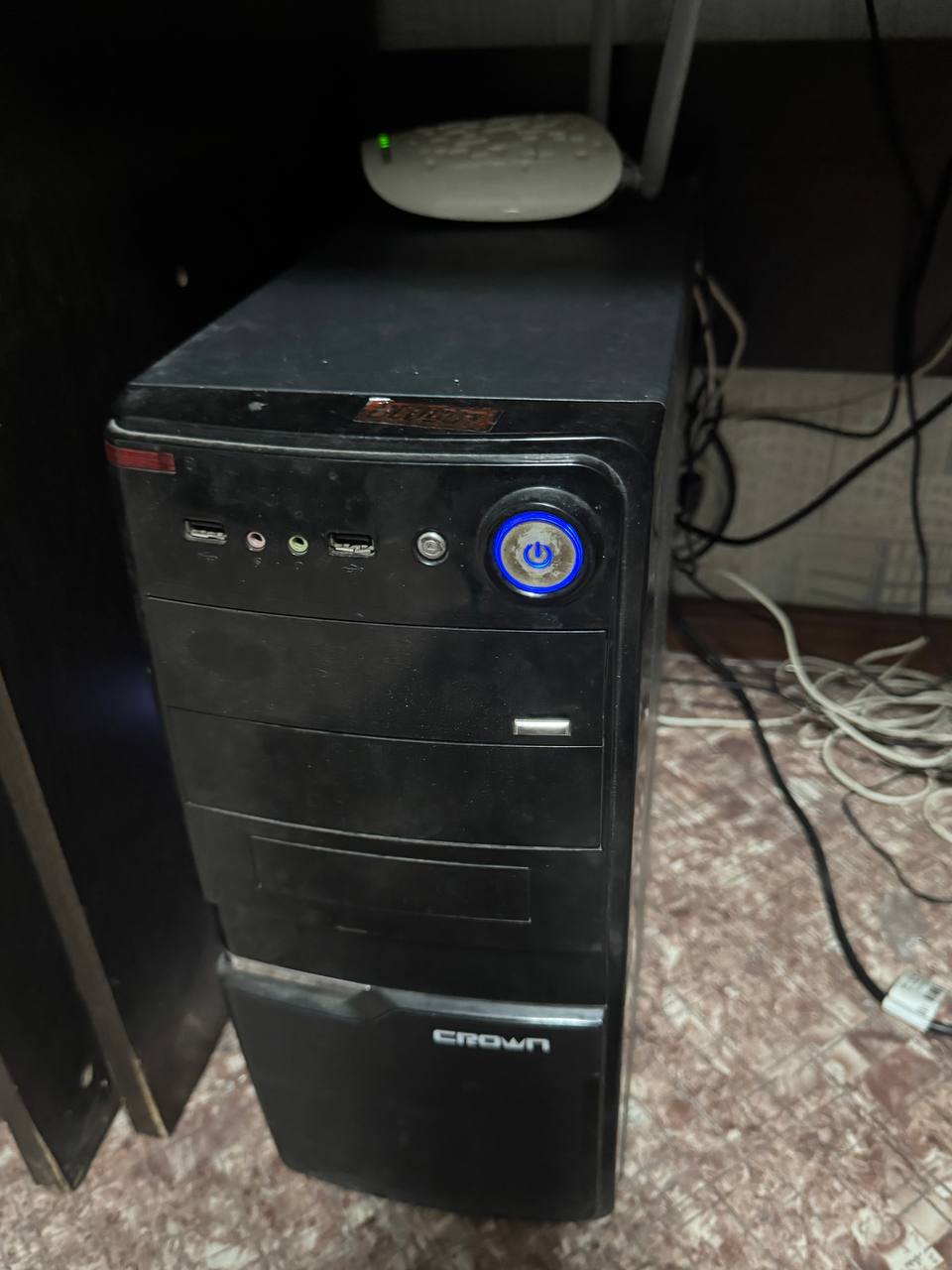 Игровой компьютер Crown i3-10100F GTX 1660 Super 16GB 480GB