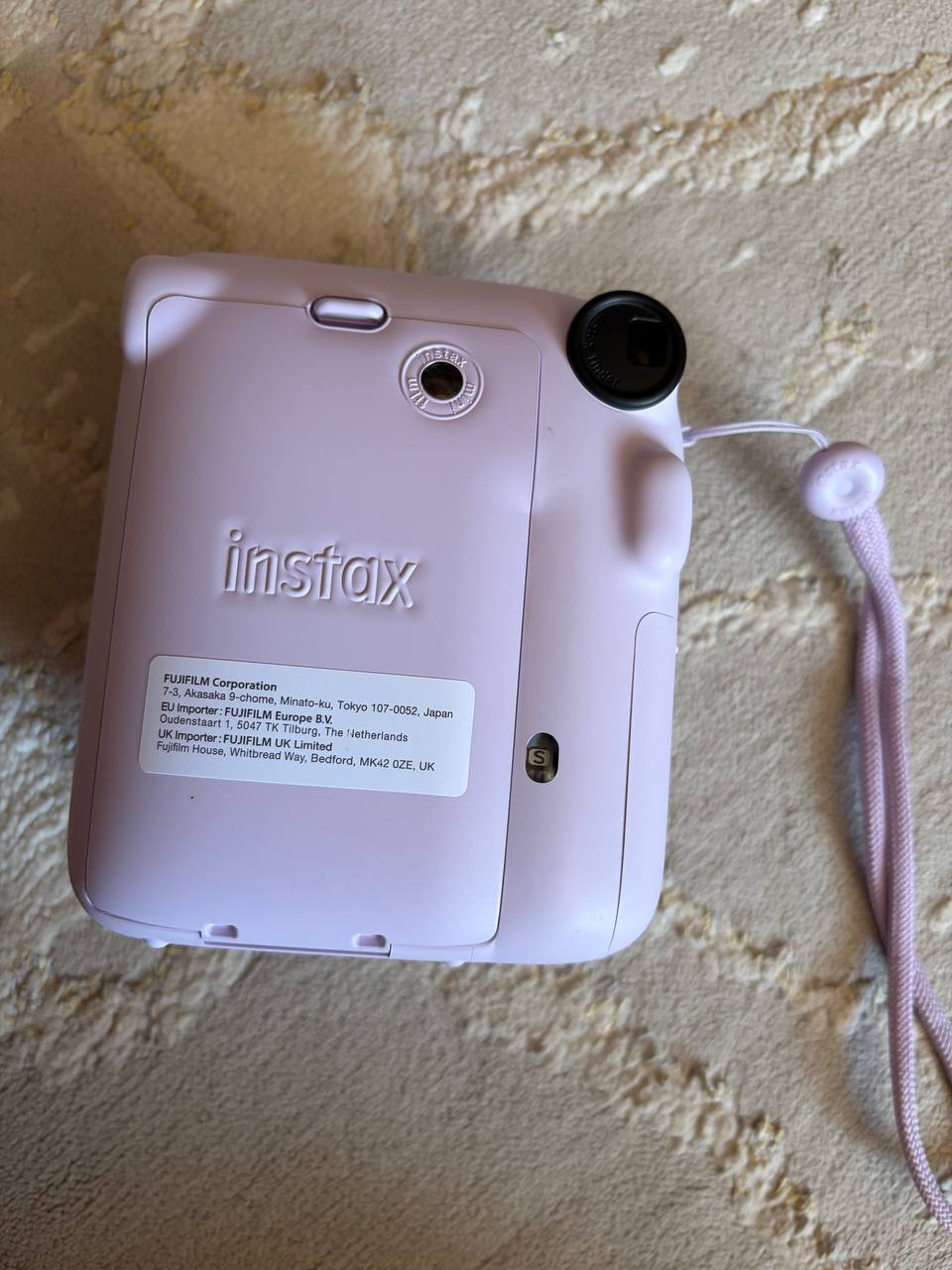 Instax mini 12 моментальная печать фиолетовая с чехлом — 2