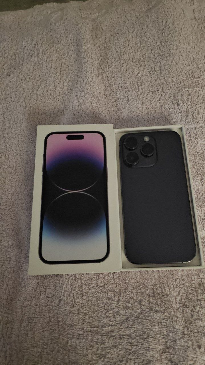iphone 14 pro, 256 gb
В отличном состоянии, родная коробка,
✅Все Функции Face id, True Tone отлично работают
Аккумулятор — 3