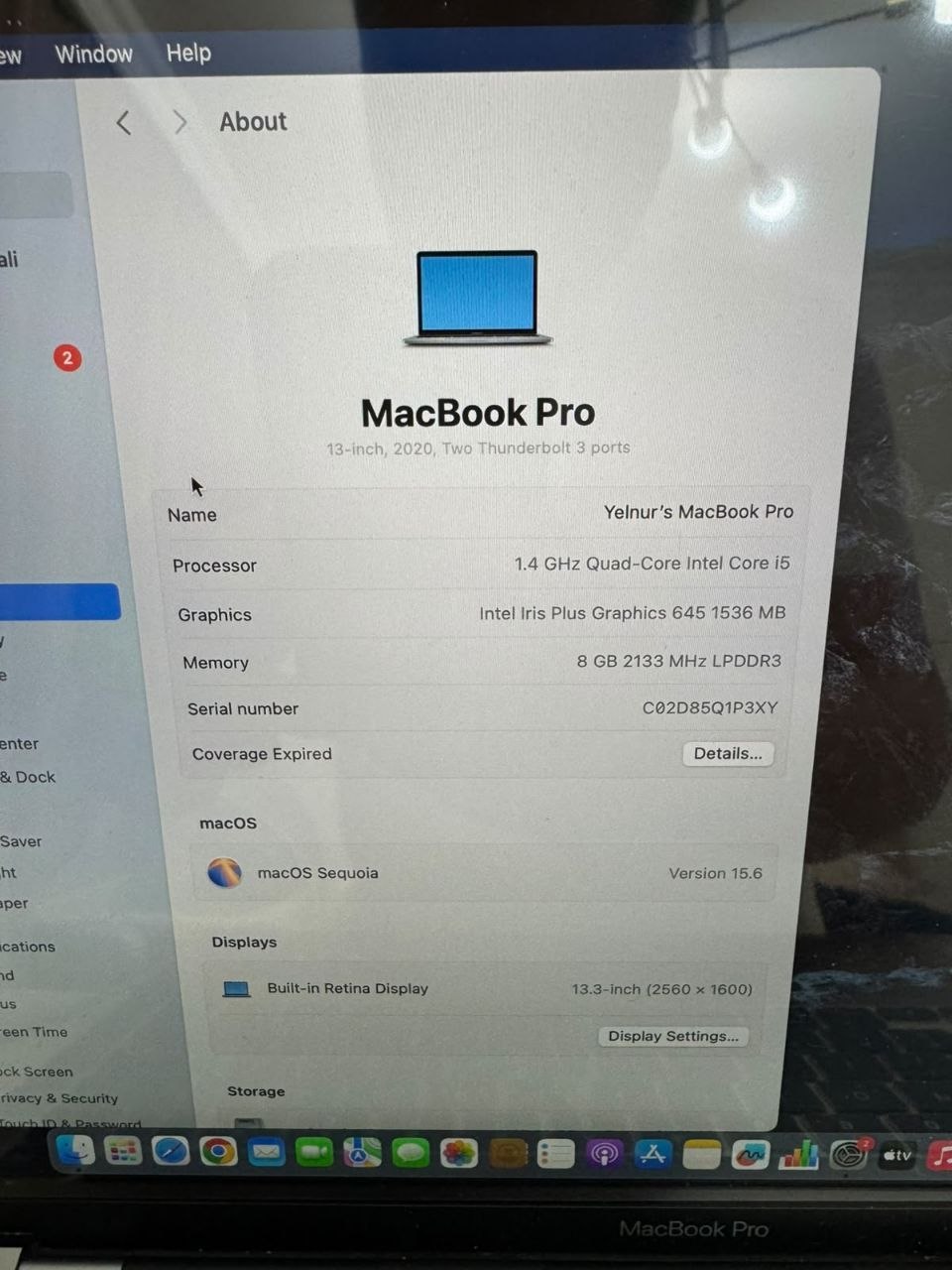 MacBook Pro 13 (2020) — 4