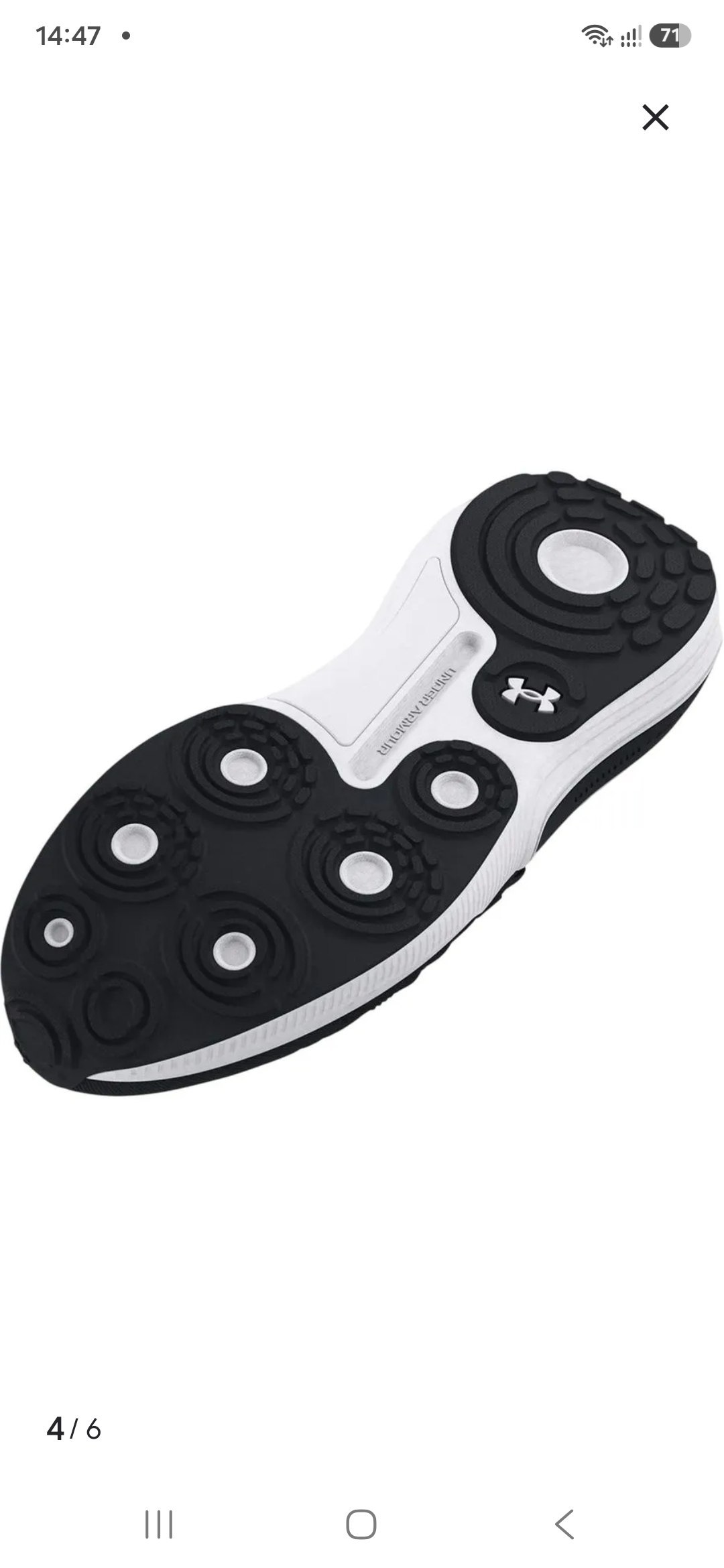 Under Armour Phantom 45 размер черные — 3