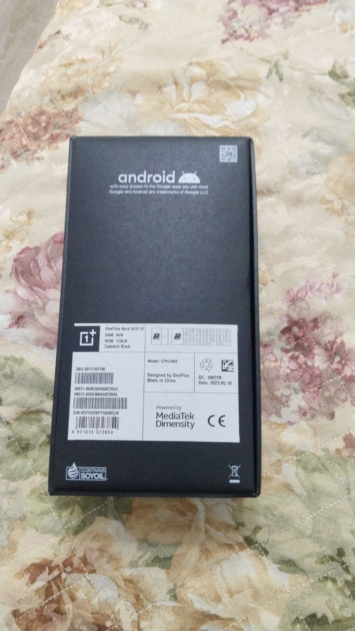 OnePlus Nord N20 5G 128GB черный — 2