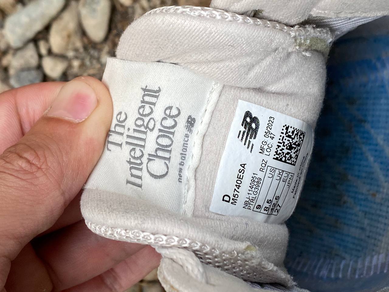 New Balance M5740ESA и пуховик Zara черный — 2