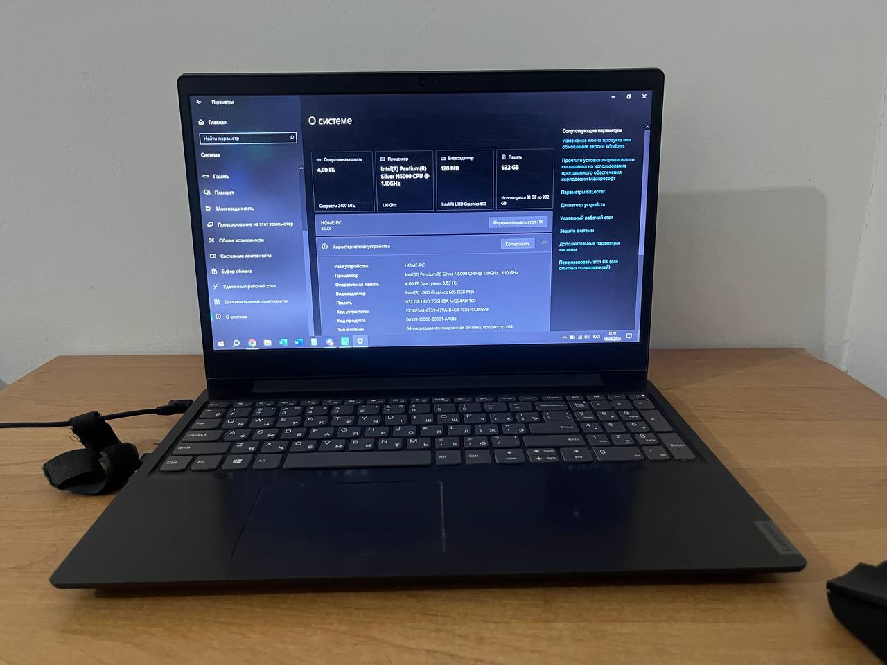 Lenovo (Intel Pentium N5000 / 4GB / HDD 1TB) — 4