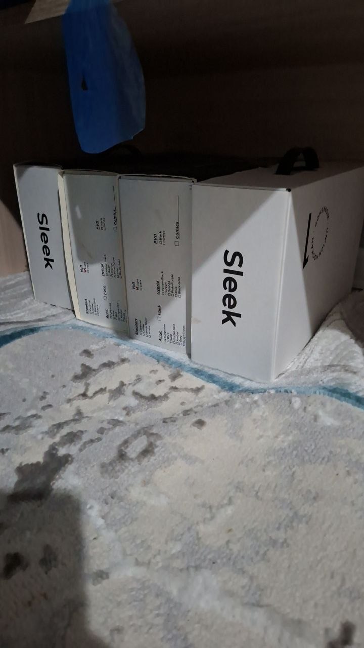 Комплект кальяна Sleek (4 шт, почти новые) — 2